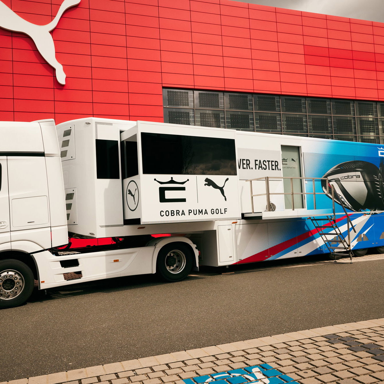 COBRA PUMA Golf elevates support of athletes with new Tour Truck